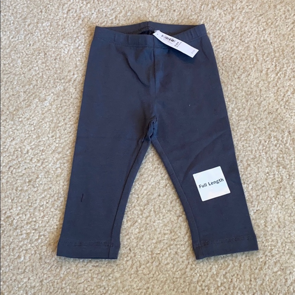 Old Navy girls charcoal colored leggings